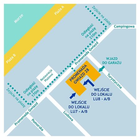 Mojemiedzyzdroje Lu 8B - Luksusowy Apartament 100 Metrow Od Morza Dış mekan fotoğraf